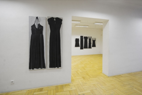 For Centuries It Doesn‘t Hurt Any More, exhibition view from Gallery Šternberk, 2008