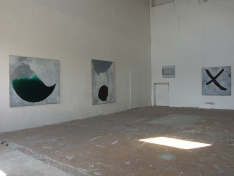 Pohled do výstavy v galerii Kostka, Meetfactory, 2011