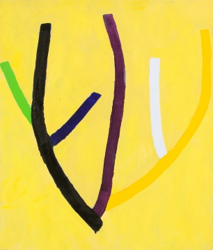 Bush, 2014, oil on canvas, 70 x 60 cm