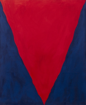 Fall IV, 2020, tempera on canvas,120 x 100 cm