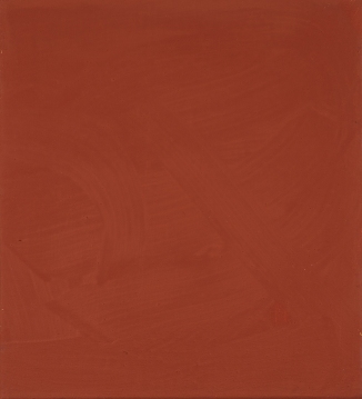 Monochrome, 2019, tempera on canvas, 55 x 50 cm