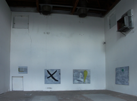Pohled do výstavy v galerii Kostka, Meetfactory, 2011