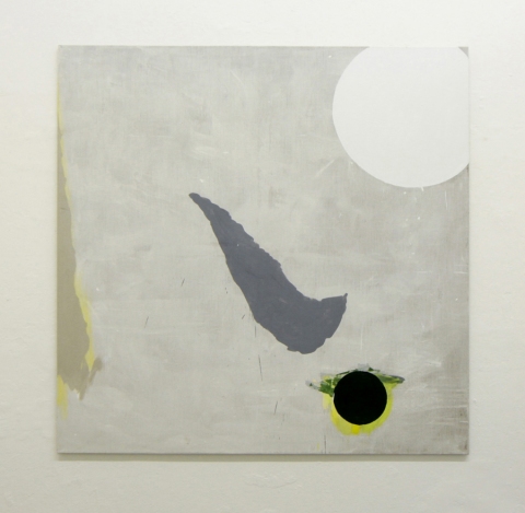 Bez názvu, 2011, olej na plátně, 165 x 165 cm