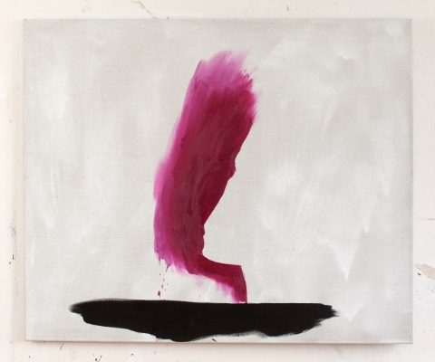 Bez názvu,2012, olej na plátně, 100 x 120 cm