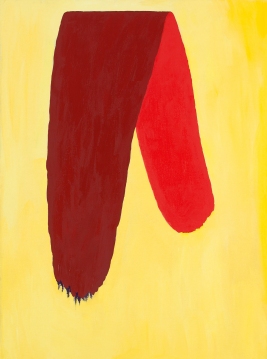 Síla srnky, 2014, olej na plátně, 135 x 100 cm