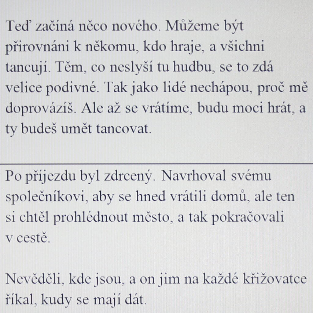 Something new is starting now. We can be compared to someone who is playing, and everyone is dancing. It seems very strange to those who can’t hear the music. The same way people don’t understand why you’re escorting me. But once we return I’ll be able to play and you’ll know how to dance.

He was grief stricken after his arrival. He told his companion he should return home immediately, but the companion wanted to see the city, so they continued on their way.

They didn’t know where they were, and he told them at each crossroad which way they should go.
